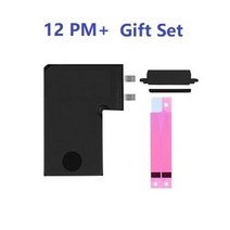 핸드폰 배터리 교체 10pcs 원래 배터리 셀 전용 iphone xr xs 11 12 pro max 배터리 교체 스왑 플렉스 수리 비 네이티브 배터리 메시지, 오후 12시 10개