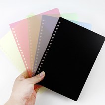 PVC PP 제본표지 제본커버 A4 (타공있는 제품), PVC커버(A4), 반투명