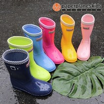 페이퍼플레인키즈 아동장화 키즈장화 레인부츠 어린이 여아 남아 신발 슈즈