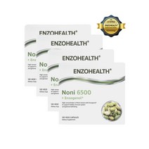 (엔조헬스) 노니6500 120캡슐 4통 Enzo Health Noni 6500 + Enzogenol 120vcaps