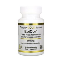 캘리포니아골드뉴트리션 Epicor 건조효모 발효액 500mg 30베지캡슐
