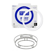 장수 써크라인 40W 주광색, 1개