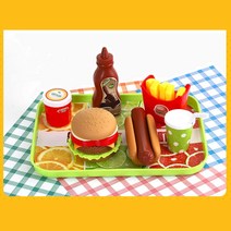 3살 소근육 언어발달 햄버거만들기 장난감 소꿉놀이장난감 주방놀이 집콕놀이