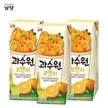 남양 과수원 190mlx12팩(반박스) 4종 택1/사과/청포도/복숭아/오렌지/무료배송, 190ml, 12개