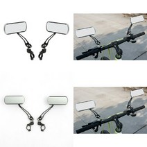 TWKL 와이드 자전거 백미러 2P세트 12.5X5CM 블랙