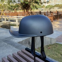 경량 바이크 헬멧 레트로 전체 얼굴 야구 모자 오리 도트 승인 Casco Demoto BQ1 윈드실드, L, BQ-1덤그레이 DScap