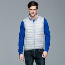 덕다운 숏패딩 Schinteon 90 white duck down 남성 조끼 gielt