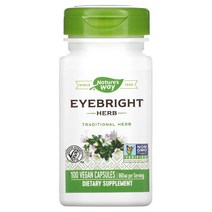 네이처스웨이 아이브라이트 허브 430mg 비건 100캡슐, 1개, 기본