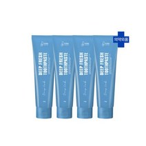 [닥터딥] 딥프레쉬치약4개세트, 단일속성