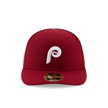 필라델피아 필리스 뉴에라 On-Field Low 프로file ALT 59FIFTY Fitted 모자-Maroon
