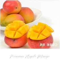 항공 직수입 후숙 페루산 애플망고 2kg 3kg 4kg임 배송혜택 리뷰추첨, 2kg( 4~6개)