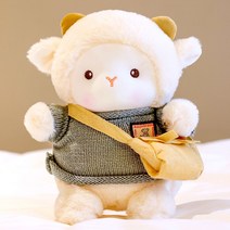 뽀글이 양 애착인형 소형 동물 인형 선물, 옵션3, 35cm