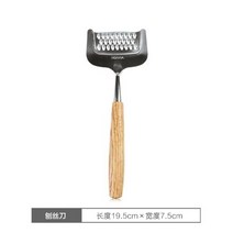 가정용파쇄기 파세기 쇄절기 스테인레스 스틸 치즈 필러 블레이드 나이프 오크 핸들 슈레더, 01 Shredder
