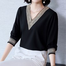 Joyce shop 오래달리기 여성 블라우스 바비 쉬폰 봄 가을