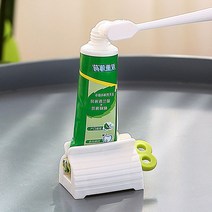 치약짜개 스탠드형 치약 디스펜서 쭉쭉 튜브링거 짜게, 그린