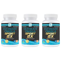 노르딕 오메가3 스포츠 2X 얼티메이트 2150mg 60정 3개