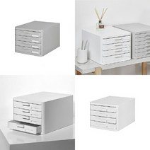 TYDL 컴팩트 파일 캐비넷 4단, 쿨그레이