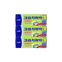 지퍼백 15cmX10cm 50매(미니), 3개, 미니(XS)