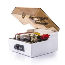 도장 케이스 결재 인감 보관함 회사 파우치, 단일사이즈, B