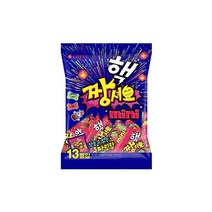 롯데 핵짱셔요 미니 벌크 195g 젤리 탕비실 어린이집 사무실간식 주전부리, 5개