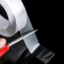 실리콘 양면테이프 B48 초강력 고스트 투명 초강력 겔 테이프, 1개, 3cm*1m*2mm