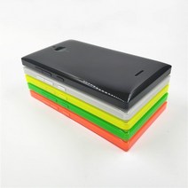 스마트폰 부품 Nokia X2 듀얼 SIM RM-1013 X2DS 배터리 커버 케이스 사이드 버튼 수리 뒷면, [01] 주황색