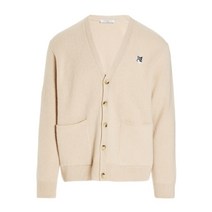 MAISON KITSUNE 23SS 폭스 패치 릴렉스핏 가디건 JM00518KT1006 P220