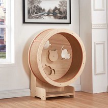 캣워커 휠 캣킥 호텔 챗휠만들기 고양이구름다리 놀이, 모델 B 직경 95cm