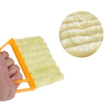 서후네 블라인드 한방에 청소 극세사 브러쉬 먼지제거 클리너, 1개, 옐로우