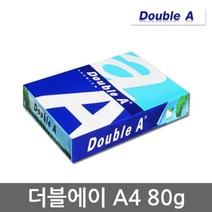 더블에이 A4 복사용지 80g 550매 1권