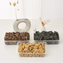 [1KG] 푸른제과 수제 참깨 들깨 흑임자 강정 장인한과, 들깨강정 1KG