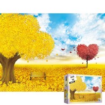 퍼즐피플 황금 돈나무 500피스 풍경 직소퍼즐, 황금 돈나무 500피스(액자없음), 500p, 퍼즐유액 포함