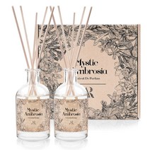 아르망뜨 럭셔리라인 디퓨저 200ml 2p + 리드스틱 5p x 2개 세트, 미스틱 암브로시아