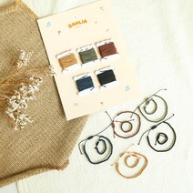 실반지 & 실팔찌 만들기 세트 X10 대용량 DIY 키트 6type [Dahlia 소원 매듭 커플 우정 팔찌 반지 재료], 프리미엄 1mm파스텔팔레트