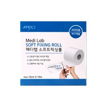 메디랩 소프트픽싱롤 10cmX10mm 부직반창고, 4개