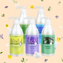 더허브스토리 아로마 허브 샴푸 린스 컨디셔너 5종, 자스민 샴푸 500ml