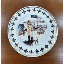 (엔틱/빈티지) 덴마크 로얄코펜하겐 빙앤그뢴달 B&G 투각접시(Carl Larsson) 7