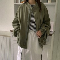 [리즈무드] 오브제 숏 야상 점퍼
