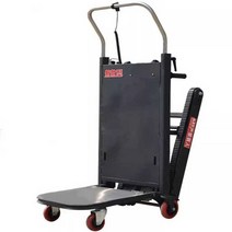 계단 리프트 전동 화물용 운반기 핸드 트럭 택배 대차, 적재중량 100kg 250W