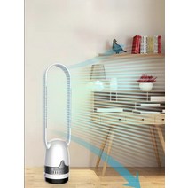 날개없는 무풍 선풍기 16인치 18인치 조용한 저소음 리모컨 소형 스탠드형 사무실 가정용 바닥용 추천 독일 umily, 16인치 스탠다드-음이온-리모컨【골드】