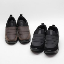 중년남성패딩털단화 할아버지겨울신발선물 심플 방한