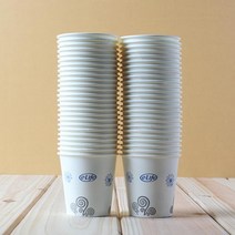 이라이프 카페일회용컵 6온스 일회용 카페 종이컵 50P
