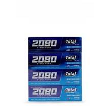 치태 충치 치주염 구치 종합예방 2080 치약 125g 4P, 125gX4P, 열심아빠 본상품선택