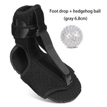 족하수 족저 night splint foot drop orthotic brace for heel 통기성 족저 밤 스트레치 밴드 발목 중괄호, 회색