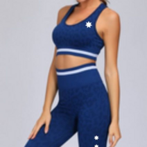 보드미 트레이닝 Q S레오파드 브라탑 호피무늬 레깅스 하의