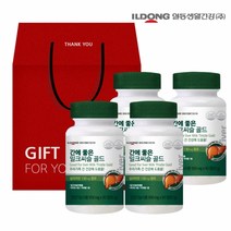 [일동생활건강] 간에좋은 밀크씨슬 골드 4병 12개월분 선물세트, 단품, 단품
