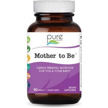 임산부종합비타민 출산후 산후영양제 멀티비타민 Pure Essence Mother to be prenatal Vitamins with Whole Foods Super Minerals, 단일수량, 단일개당 용량/중량/정