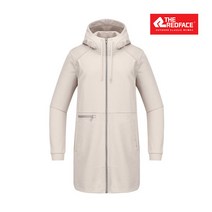 [레드페이스] 엠보 본딩 윈드 후디 롱 우먼 재킷 REWFJKF20354_BE