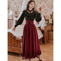 개화기의상 세트 졸사컨셉 할로윈의상 중학교졸업사진 르네상스 원피스