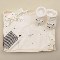 에뜨와 (출산 임신선물) 2022호랑이띠아가선물 타미배내저고리+양말 07P017001, 없음